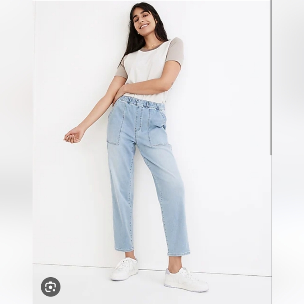Madewell Pull-on Relaxed Jeans (Elastic)